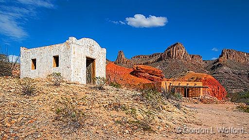 Contrabando Set_6917.jpg - Photographed on a movie set near Big Bend National Park, Texas, USA.